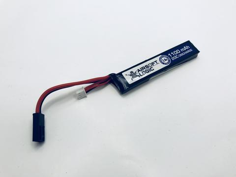 Airsoft Logic 7.4v 1100maH Stick Lipo - Tamiya