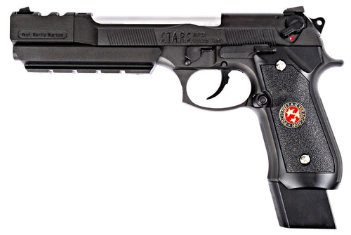 WE M92 Biohazard Special Edition GBB Airsoft Pistol (Black/Silver/BB Custom)
