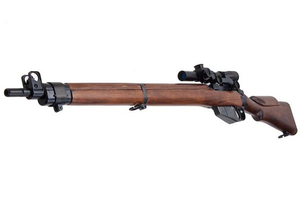 Sold at Auction: CASED WWII BRITISH NO 4 Mk I ENFIELD SNIPER RIFLE