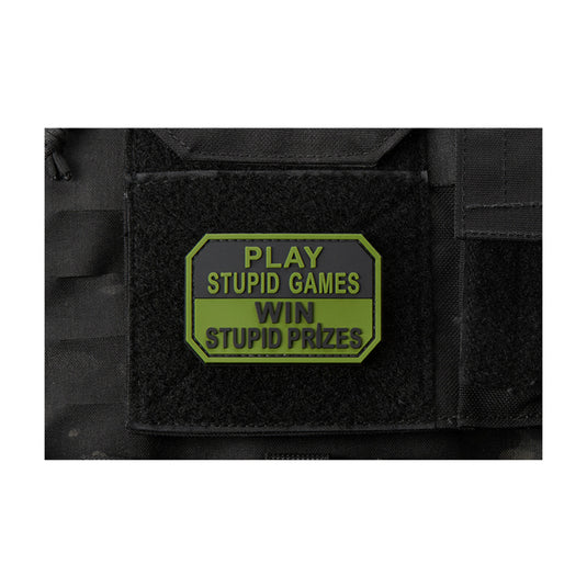 PVC Morale Patch - Play Stupid Games