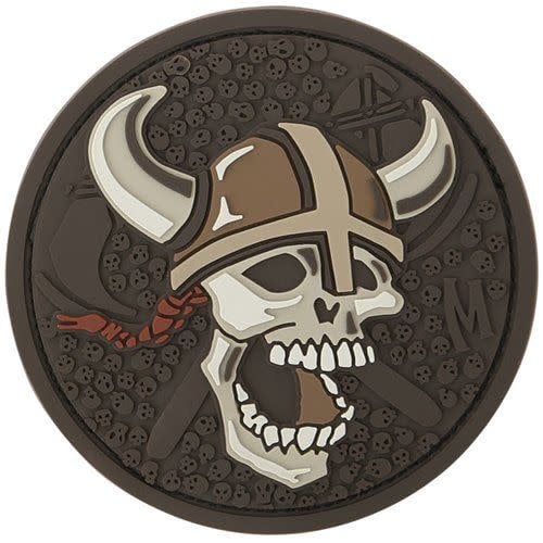 PVC Morale Patch - Skull Viking
