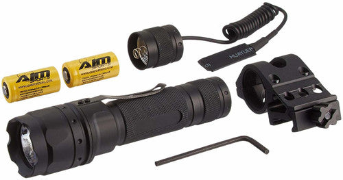AIM Sports Tactical 500 Lumen Flashlight w/ Pressure Switch