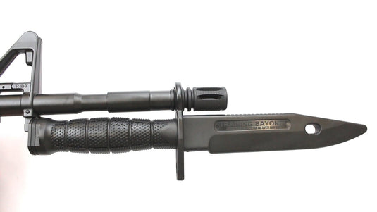 Krousis M9 Rubber Training Bayonet w/ Sheath