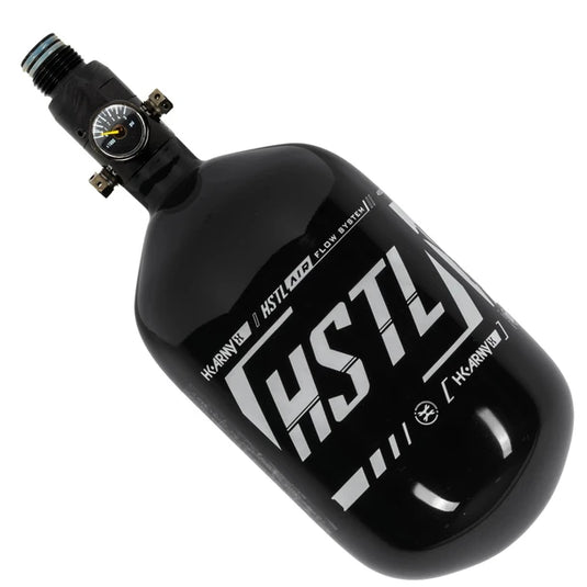 HK Army HSTL 68/4500 Carbon Fiber HPA Paintball Tank – Black/White