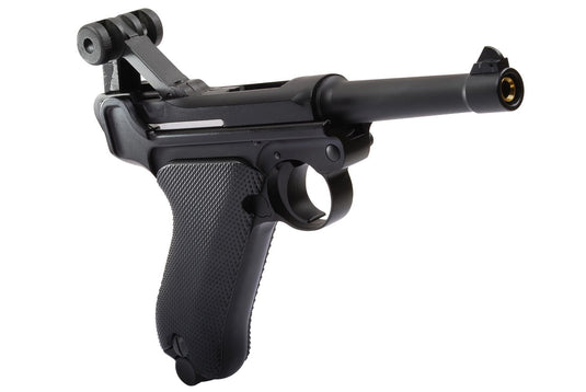 WE P-08 4" Luger GBB Toggle Action Airsoft Pistol