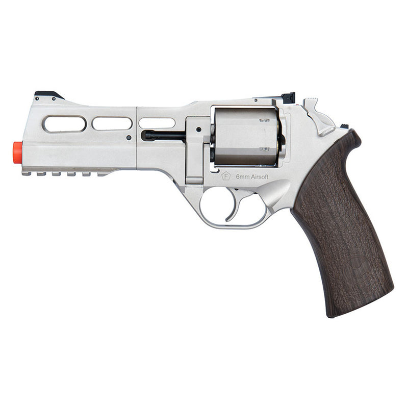 Load image into Gallery viewer, Bo Manufacturing Chiappa Rhino 50DS .357 Magnum Airsoft Revolver (Black/Silver)
