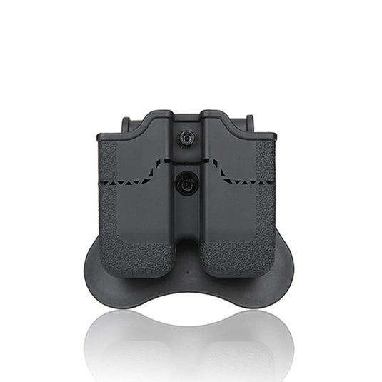Amomax Double Magazine Pouch for 9mm Double Stack Mags (TM, KJW, KWA, Glock G17, G18 & G19)