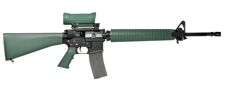 Load image into Gallery viewer, BOX DAMAGE - G&amp;G C7A1 M16/M4 Airsoft AEG (Green)
