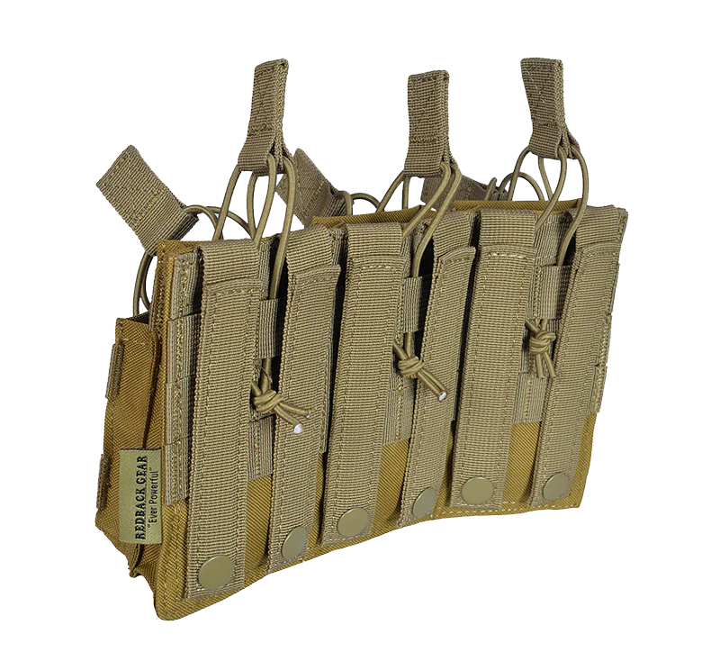 Load image into Gallery viewer, SHS-23002 Open-Top 5.56/M4 Triple Mag Pouch
