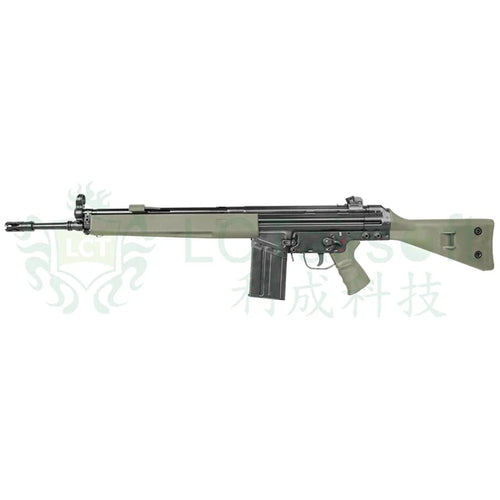 LCT Stamped Steel G3A3 DMR Airsoft AEG - Green