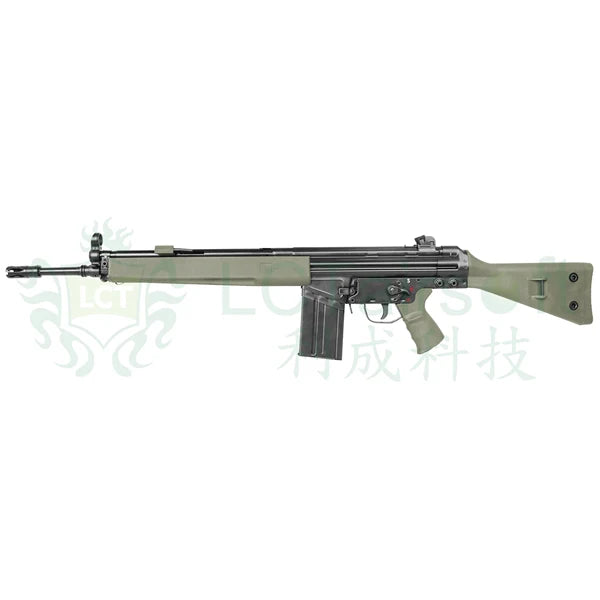 Load image into Gallery viewer, LCT Stamped Steel G3A3 DMR Airsoft AEG - Green
