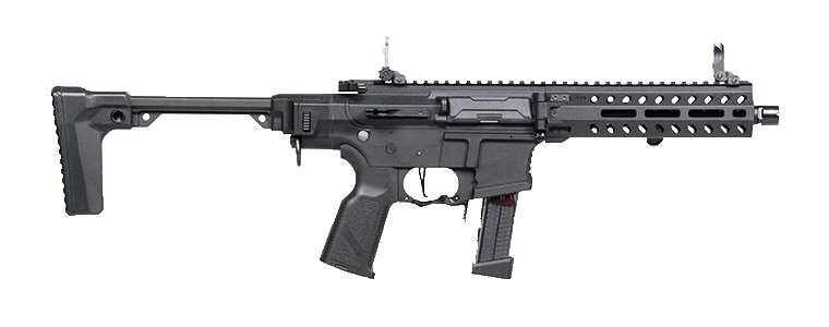 Load image into Gallery viewer, G&amp;G FAR9 Folding Airsoft AEG PDW
