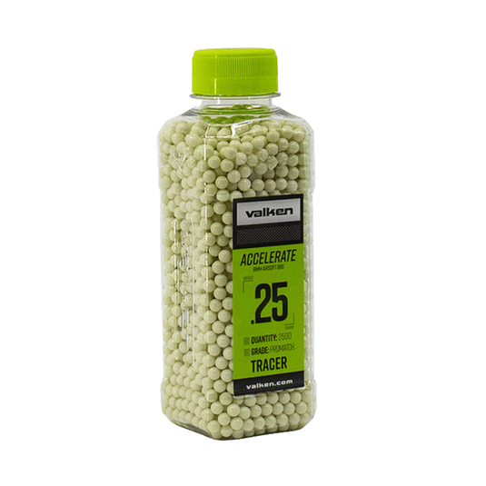 Valken Accelerate .25g Non-Bio Tracer BBs