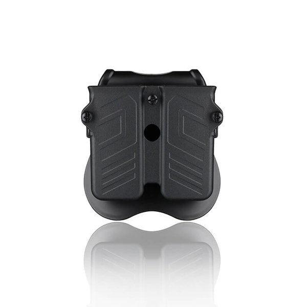 Load image into Gallery viewer, Cytac Universal Hardshell Double Pistol Magazine Pouch
