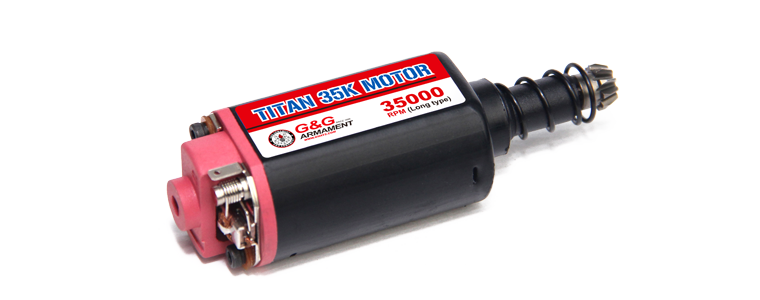 Load image into Gallery viewer, G&amp;G Titan 35k High Speed Airsoft AEG Motor
