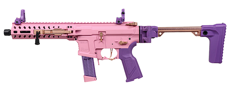 Load image into Gallery viewer, G&amp;G FAR9 Folding Airsoft AEG PDW - Pink Edition
