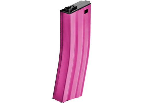 G&G GR16 125rd Stamped Steel M4/M16 Midcap - Pink