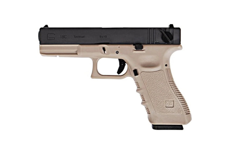 Load image into Gallery viewer, WE G18 Gen 3 Full Auto GBB Airsoft Pistol
