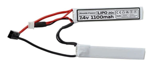 RHAM 7.4v 1100mAh Nunchuck LiPo Battery