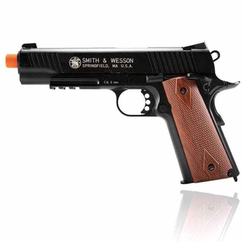 Load image into Gallery viewer, Elite Force Licensed S&amp;W 1911 Tac Gen3 Co2 Blowback Airsoft pistol
