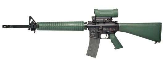 G&G C7A1 M16/M4 Airsoft AEG (Black/Green)