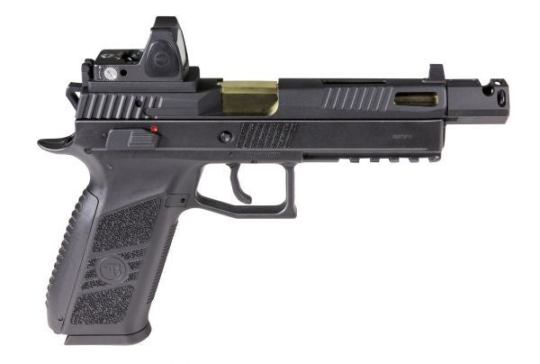 Load image into Gallery viewer, ASG CNC Compensator for CZ P-09 GBB Airsoft Pistols
