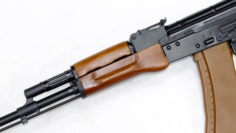 Load image into Gallery viewer, E&amp;L AK74n Stamped Steel Airsoft AEG w/ Real Wood
