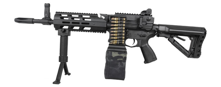 Load image into Gallery viewer, G&amp;G CM16 LMG Airsoft AEG

