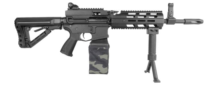 Load image into Gallery viewer, G&amp;G CM16 LMG Airsoft AEG
