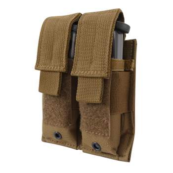 Load image into Gallery viewer, Rothco MOLLE Double Pistol Mag Pouch
